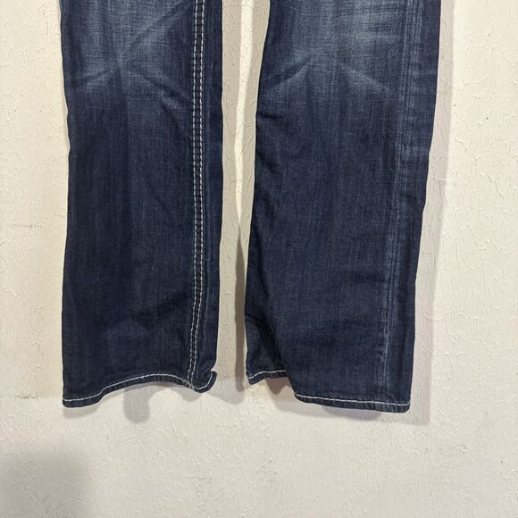 Be Rock for Express Jeans Women Size 31 Blue Boot Cut - Picture 4 of 11